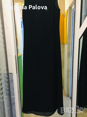 Красива удобна черна рокля, снимка 12 - Рокли - 25789076