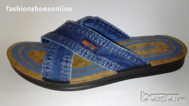 Мъжки чехли BENTO., снимка 1