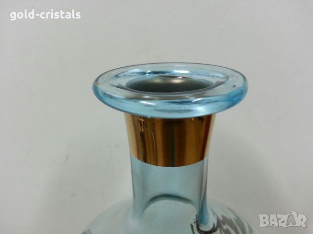 ретро чаши с гарафа за ракия с позлата Чехословакия , снимка 10 - Антикварни и старинни предмети - 22343353