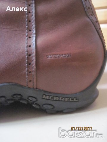 Merrell - ботуши естествена кожа, снимка 5 - Дамски ботуши - 20301484