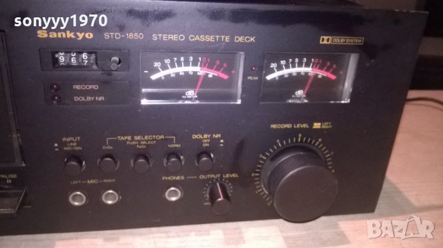 sankyo std-1850 deck-made in japan-внос швеицария, снимка 13 - Декове - 24469945
