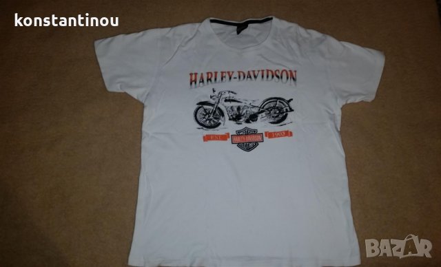 Оригинална памучна тениска Harley Davidson, снимка 1