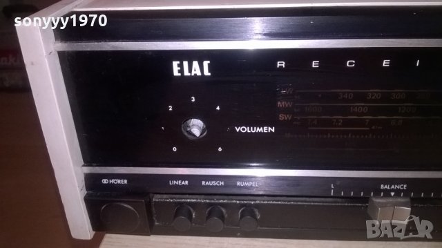 &Elac 2300t receiver-made in west germany-внос швеицария, снимка 8 - Ресийвъри, усилватели, смесителни пултове - 25181568