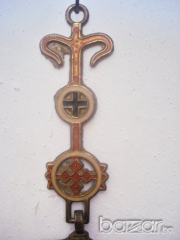 Стара бронзова украса за стена, снимка 3 - Антикварни и старинни предмети - 6775987