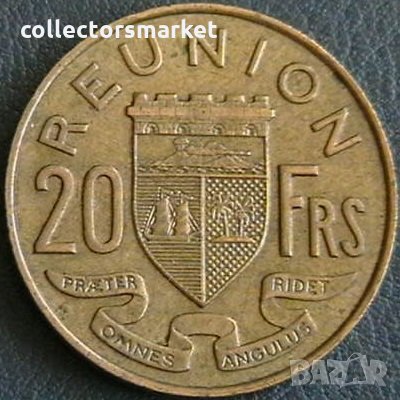 20 франка 1961, Реюнион