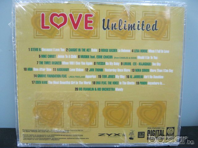 Love unlimited , снимка 2 - CD дискове - 6274183