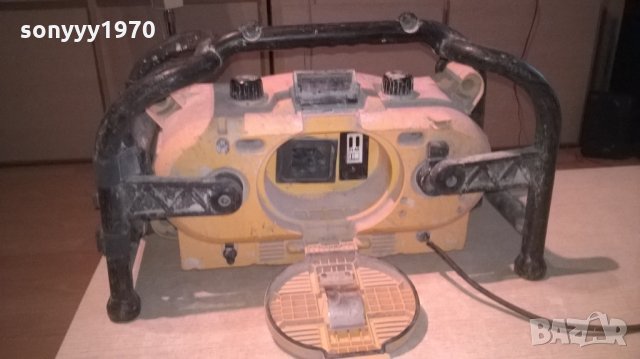 dewalt-строително радио за ремонт-внос англия, снимка 14 - Ресийвъри, усилватели, смесителни пултове - 26108670