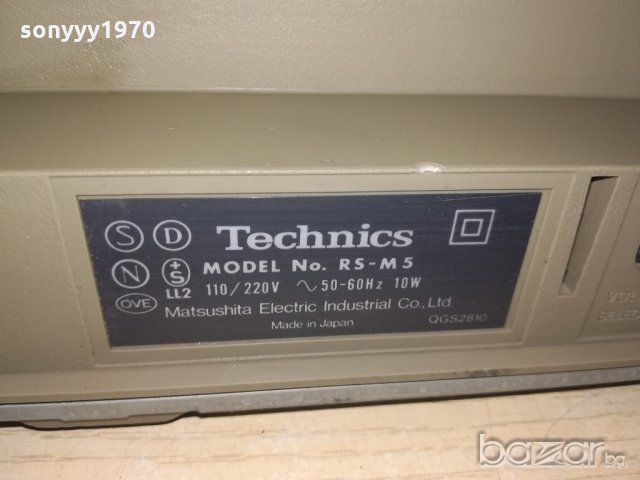 technics m5 made in japan-внос швеицария, снимка 18 - Декове - 21071680