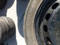 4бр зимни гуми с стоманени джанти за сеат, шкода, фолксваген 16", снимка 4