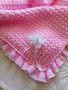 Бебешка пелена Розово облаче за новородени бебета, снимка 8