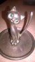 Silver plated 8x7см-коте внос швеицария, снимка 2
