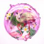 2 Фламинго Розов кръгъл Хаваи парти фолио фолиев балон хелий или въздух, снимка 1 - Други - 21898812