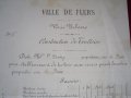Стари френски документи от 1891/4 година., снимка 8