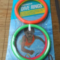 Водни играчки Aqua Underwater Swim Pool Dive Rings, снимка 1 - Водни спортове - 25580267