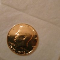 Колекционерска позлатена монета In God We Trust, снимка 5 - Нумизматика и бонистика - 20636065