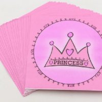 принцеса  princess розови 10 парти салфетки рожден ден, снимка 1 - Други - 23188489