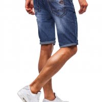 Къси мъжки дънки X39, снимка 7 - Къси панталони - 25374170