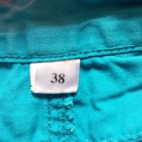 Къси панталонки р-р 38 + подарък блузка, снимка 13 - Къси панталони и бермуди - 25787859