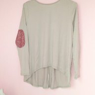 Сива блуза, снимка 4 - Блузи с дълъг ръкав и пуловери - 13719302