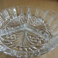 Кристална чиния   ордьовър, снимка 5 - Антикварни и старинни предмети - 24765554