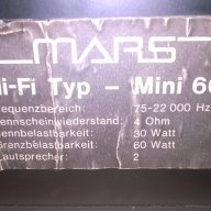 Mars hi-fi mini 60/60watts/4ohms-17/11/11см-внос швеицария, снимка 11 - Тонколони - 15437456