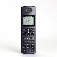 Безжичен DECT телефон GRUNDIG D1145, черен, нов!, снимка 2 - Стационарни телефони и факсове - 23466890