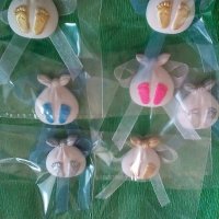 Ароматни Гипсови фигурки с панд. подаръци за гости за новородено, погача, прощъпулник, кръщение и др