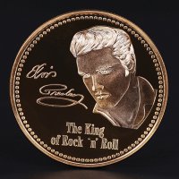 Elvis Presley / Елвис Пресли - Монета , снимка 5 - Нумизматика и бонистика - 24753820