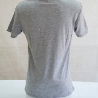 Сива памучна мъжка тениска Safari марка Millionaire, снимка 3 - Тениски - 17124954
