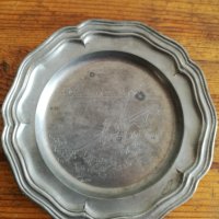 калаена чиния от Германия, снимка 2 - Антикварни и старинни предмети - 22517125