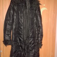 дамско черно зимно палто на Сool cat-размер-м-л , снимка 2 - Палта, манта - 8677931