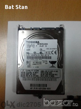 Твърди дискове HDD Toshiba за лаптопи, снимка 1