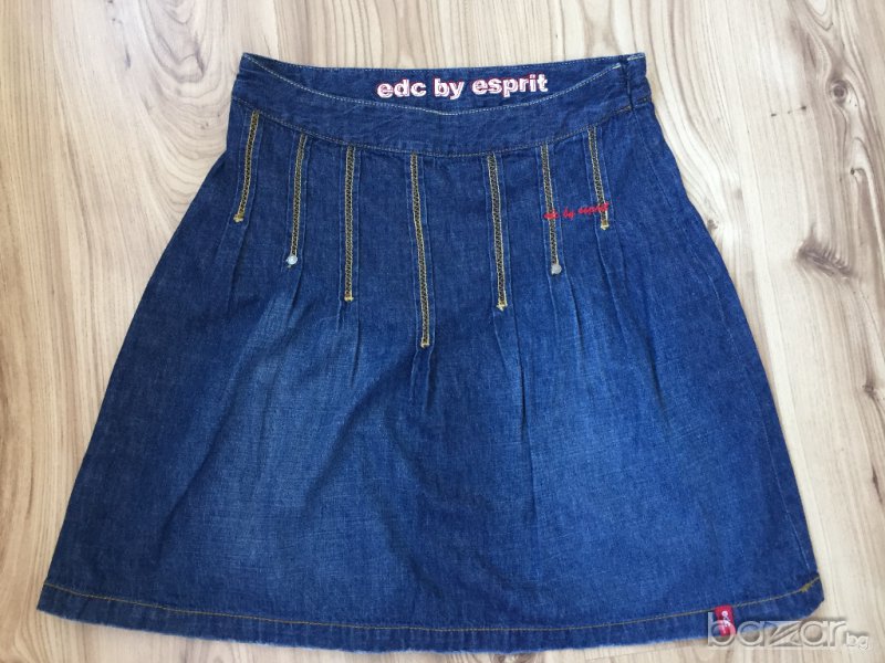 Детска дънкова пола ESPRIT оригинал, за 158см., отлично състояние, като нова, снимка 1