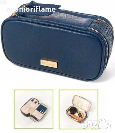 Синя Козметична чанта Royal Navy Beauty Organizer, снимка 1
