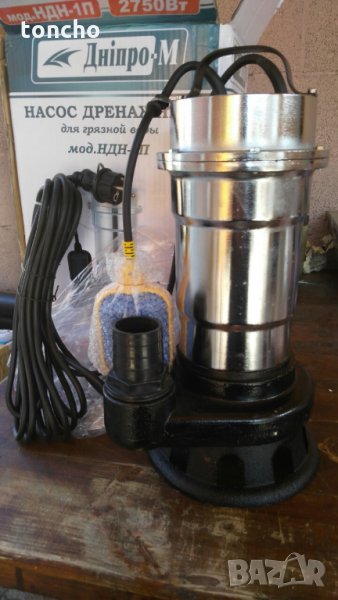 Дренажна помпа за мръсна вода. потопяема помпа, снимка 1