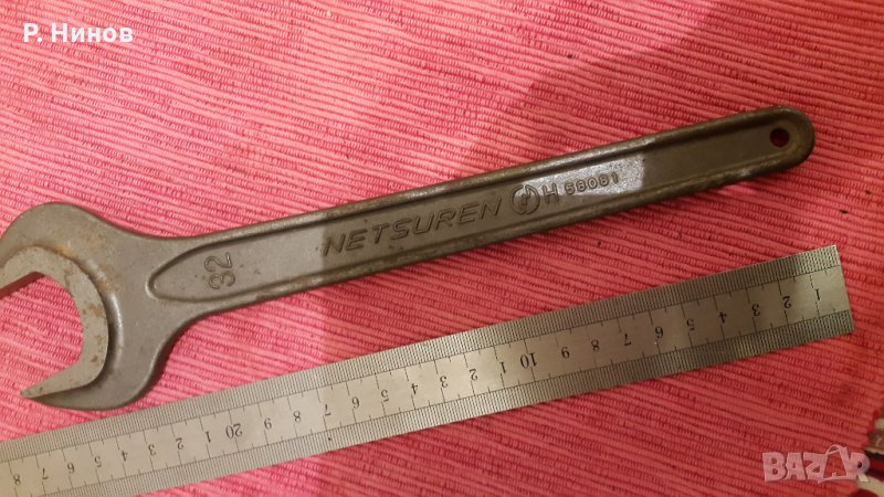 гаечен ключ 32 мм      Netsuren - Japan  гаечен ключ 32 мм, снимка 1