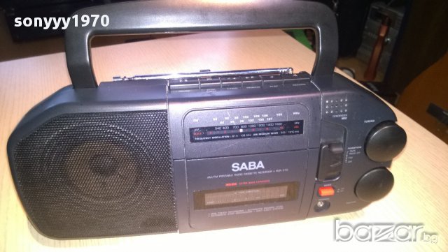 saba rcr 310 radio/cassette receiver-внос швеицария, снимка 7 - Радиокасетофони, транзистори - 8863434