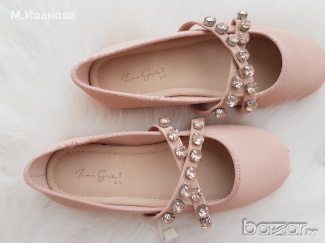 Обувки балеринки Zara №28, снимка 4 - Детски обувки - 20893373