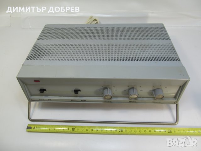 СТАР РЕТРО СОЦ НРБ ТРАНЗИСТОРЕН СТЕРЕО УСИЛВАТЕЛ ЕЛЕКТРОАКУСТИКА МИХАЙЛОВГРАД, снимка 8 - Ресийвъри, усилватели, смесителни пултове - 24057837