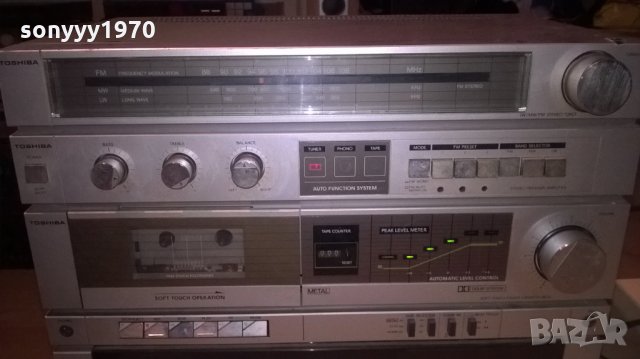 toshiba sl-10 ampli/tuner/deck/turntable-made in japan-swiss, снимка 12 - Ресийвъри, усилватели, смесителни пултове - 24433166