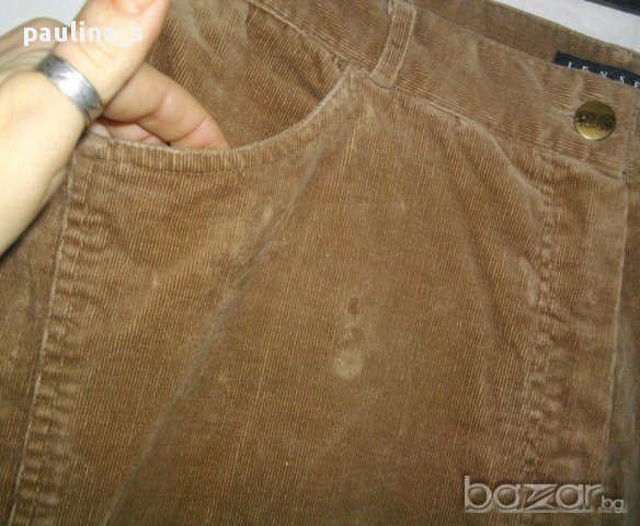Дизайнерски джинси 7/8 с широки крачоли ”Peter Jensen” / голям размер , снимка 4 - Къси панталони и бермуди - 15432181