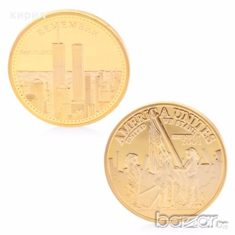 МОНЕТА В ПАМЕТ НА ПОЖАРНИКАРИТЕ, снимка 2 - Нумизматика и бонистика - 20264313