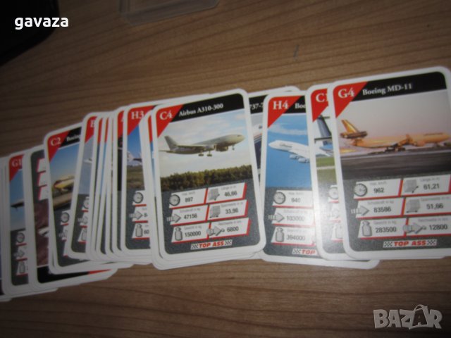 колекционерски карти самолети, снимка 3 - Други ценни предмети - 24600896