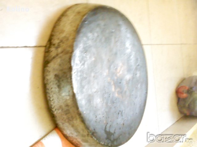 Старинна Медна калайдисана тава за сладко - 1898 г., ръчна изработка - Реликва, снимка 7 - Антикварни и старинни предмети - 8789431