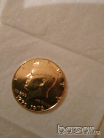 Колекционерска позлатена монета In God We Trust, снимка 5 - Нумизматика и бонистика - 20636065