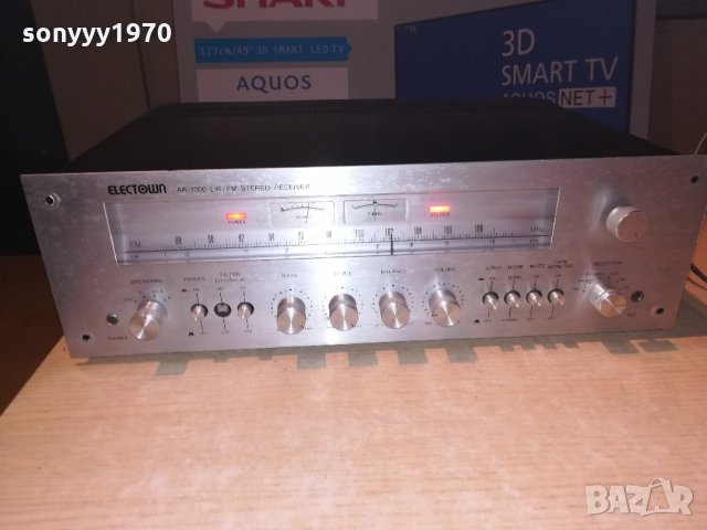 electown ar-7000 receiver-made in korea-внос швеицария, снимка 4 - Ресийвъри, усилватели, смесителни пултове - 21535099