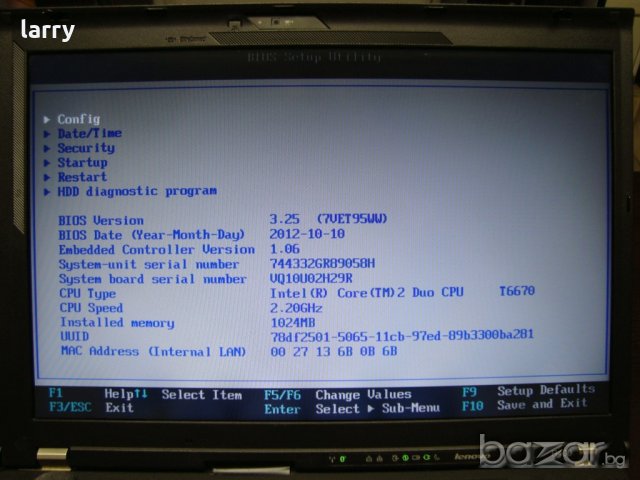 Lenovo ThinkPad R400 лаптоп на части, снимка 4 - Части за лаптопи - 20313620