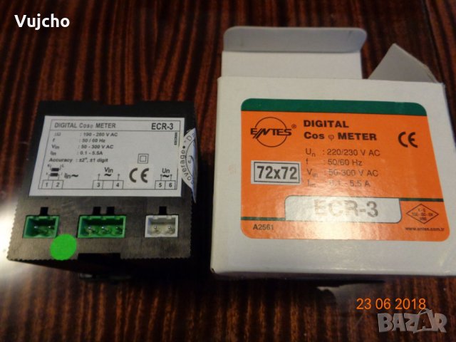 ENTES Cosφ Meter, снимка 2 - Друга електроника - 22136035