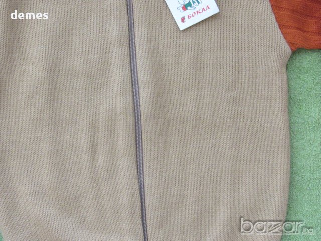 Машинно плетена жилетка за момче с цип, размер 98, нова , снимка 7 - Детски пуловери и жилетки - 17139014