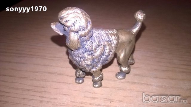 ?Мини ретро колекция-куче-бронз/месинг-5х5х2см-внос швеицария-NEGONAM, снимка 2 - Антикварни и старинни предмети - 17283019